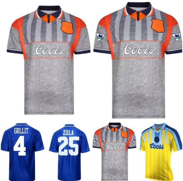 1995 1997 gullit zola wise hughes vialli retro soccer jersey home and away 95 96 97 peacock spencer di matteo leboeuf classic vintage footba, Black;yellow
1995 1997 gullit zola wise hughes vialli retro soccer jersey home and away 95 96 97 peacock spencer di matteo leboeuf classic vintage footba, Black;yellow