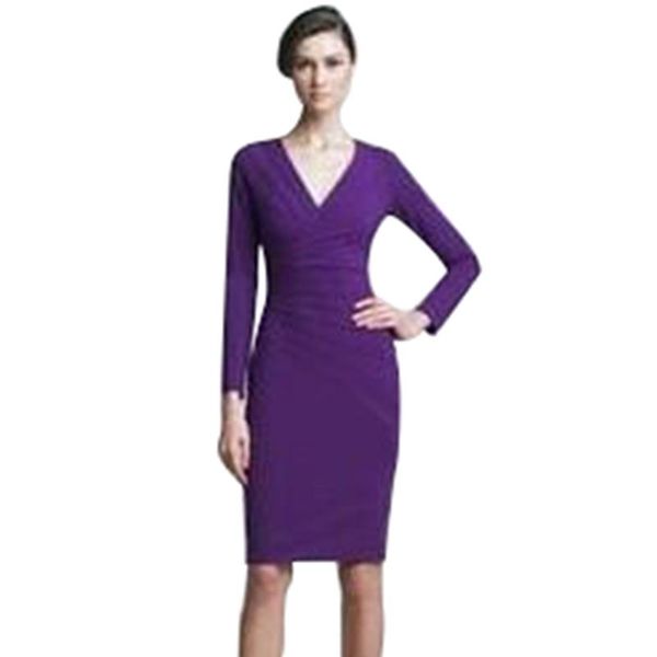 casual dresses fashion elegant v-neck full sleeve knee-length stretch slim temperament charm party cocktail pencil robe, Black;gray
casual dresses fashion elegant v-neck full sleeve knee-length stretch slim temperament charm party cocktail pencil robe, Black;gray
