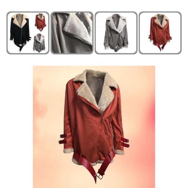 women's jackets good-looking women coat faux fur soft elegant turn-down collar outwear, Black;brown
women's jackets good-looking women coat faux fur soft elegant turn-down collar outwear, Black;brown