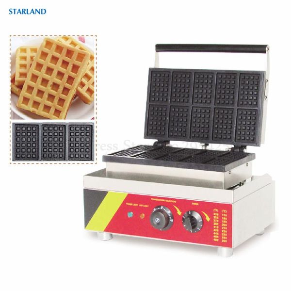 commercial rectangle waffle machine non-stick lolly baking 10 moulds electric cooking equipment 50hz/60hz bread makers
commercial rectangle waffle machine non-stick lolly baking 10 moulds electric cooking equipment 50hz/60hz bread makers