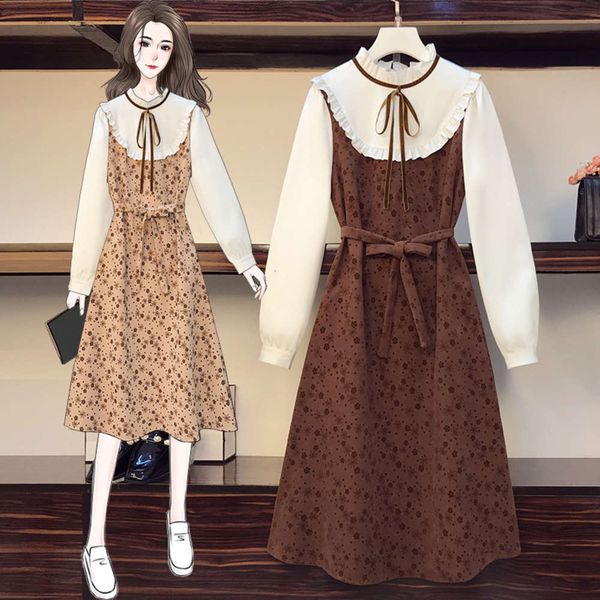 casual dresses dress large women's spring fat sister a-line knit waist french hepburn style slim floral znj7, Black;gray
casual dresses dress large women's spring fat sister a-line knit waist french hepburn style slim floral znj7, Black;gray