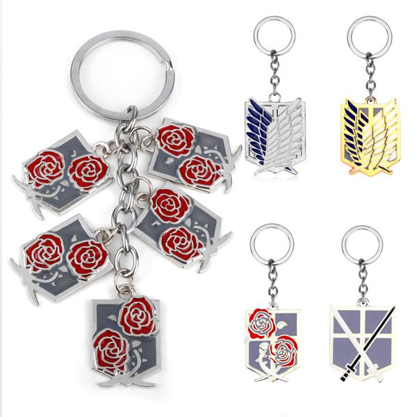 anime trinket attack on titan keychain wings of liberty om scouting legion eren key keyring car keyholder bags key chain, Silver
anime trinket attack on titan keychain wings of liberty om scouting legion eren key keyring car keyholder bags key chain, Silver
