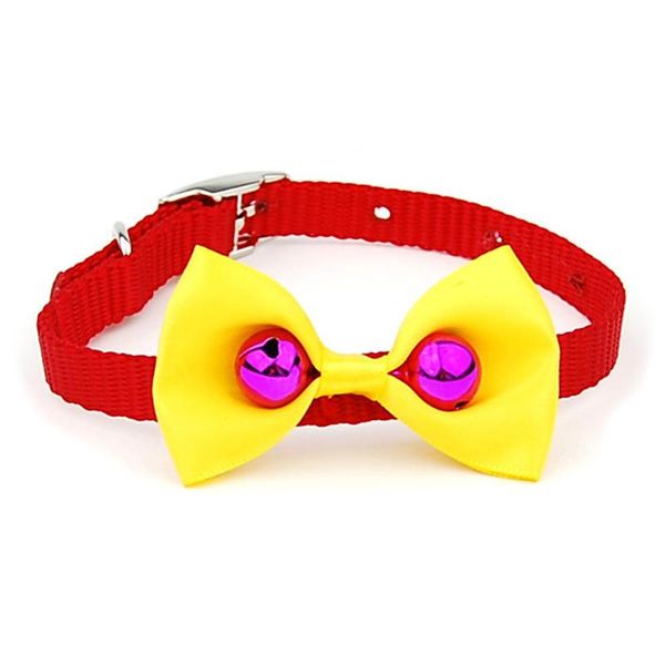 cat collars & leads pet nylon bow knot double bell collar 1.0cm belt buckle small neck strap supplies with
cat collars & leads pet nylon bow knot double bell collar 1.0cm belt buckle small neck strap supplies with