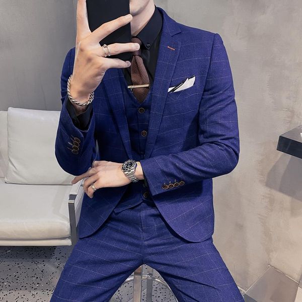 british style sub-suit men's suit casual trend handsome groom wedding dress slim korean suits & blazers, White;black
british style sub-suit men's suit casual trend handsome groom wedding dress slim korean suits & blazers, White;black