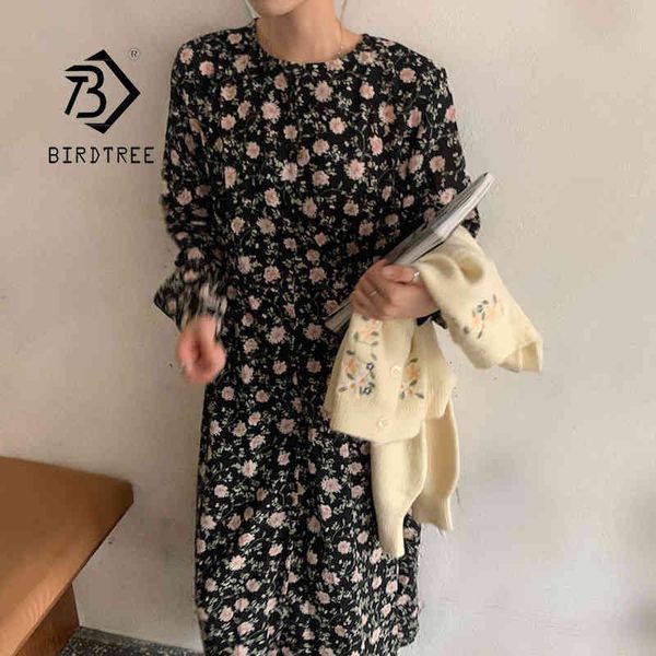 spring women's vintage korean style floral long dress loose casual long sleeve mid-length elegant dresses d13108x 210419, Black;gray
spring women's vintage korean style floral long dress loose casual long sleeve mid-length elegant dresses d13108x 210419, Black;gray