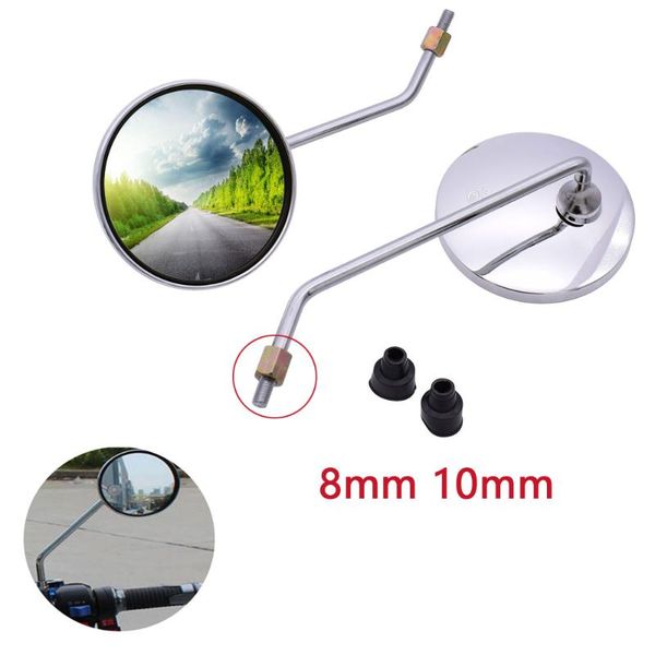 motorcycle mirrors 2pcs round 8mm 10mm rearview side scooter moto accesorios universal
motorcycle mirrors 2pcs round 8mm 10mm rearview side scooter moto accesorios universal