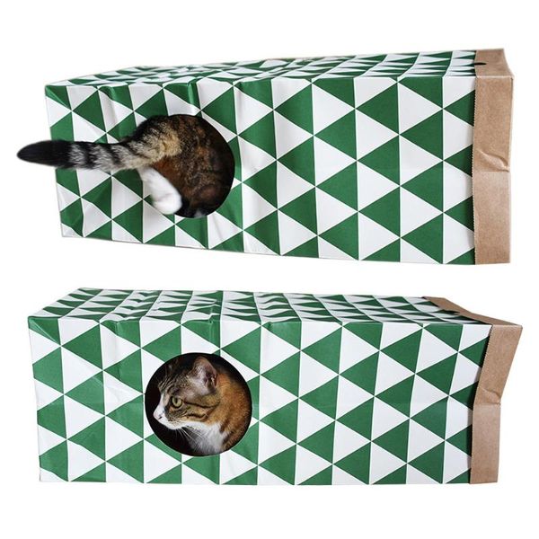 cat carriers,crates & houses 2-way tunnel toy foldable holes kitten kraft paper cave hide and seek toys for cats pet supplies interactive
cat carriers,crates & houses 2-way tunnel toy foldable holes kitten kraft paper cave hide and seek toys for cats pet supplies interactive