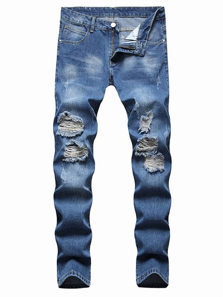 men ripped zip up jeans w8wk#, Blue
men ripped zip up jeans w8wk#, Blue