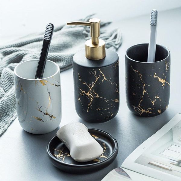 bath accessory set european style bathroom kit household ceramic lotion bottle soap dish mouthwash cup facial cleanser shampoo dispenser
bath accessory set european style bathroom kit household ceramic lotion bottle soap dish mouthwash cup facial cleanser shampoo dispenser