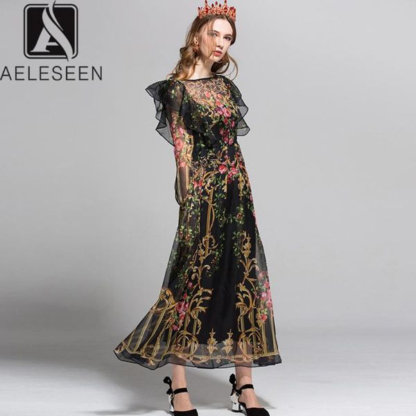 casual dresses aeleseen vintage long dress 2021 summer runway lantern sleeve see-through flower print ruffles black elegant, Black;gray
casual dresses aeleseen vintage long dress 2021 summer runway lantern sleeve see-through flower print ruffles black elegant, Black;gray