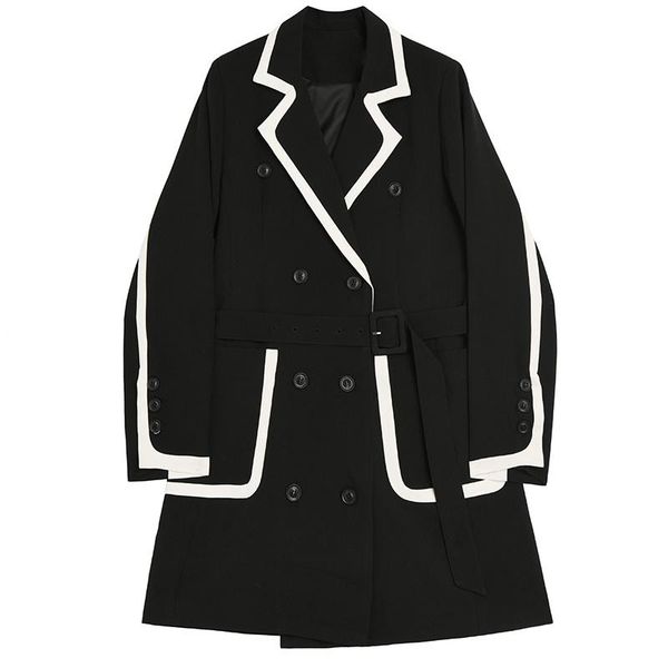 women's trench coats women black titched lapel long sleeve loose fit windbreaker fashion tide spring autumn 2021, Tan;black
women's trench coats women black titched lapel long sleeve loose fit windbreaker fashion tide spring autumn 2021, Tan;black