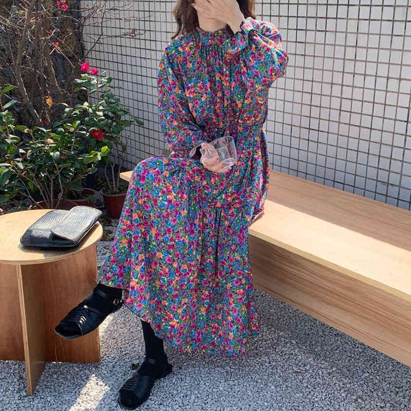 casual dresses 2021 elengant prairie chic printing loose all match spring full sleeves elegance long es vestidos a6a6, Black;gray
casual dresses 2021 elengant prairie chic printing loose all match spring full sleeves elegance long es vestidos a6a6, Black;gray