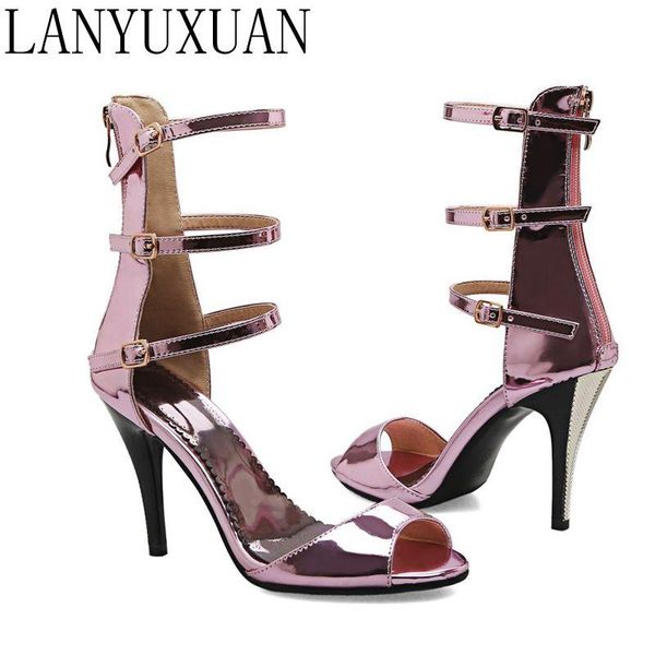 limited gladiator sandals women fashion big size 32-44 lady super high heel wedding party pumps shoes 199-1, Black
limited gladiator sandals women fashion big size 32-44 lady super high heel wedding party pumps shoes 199-1, Black