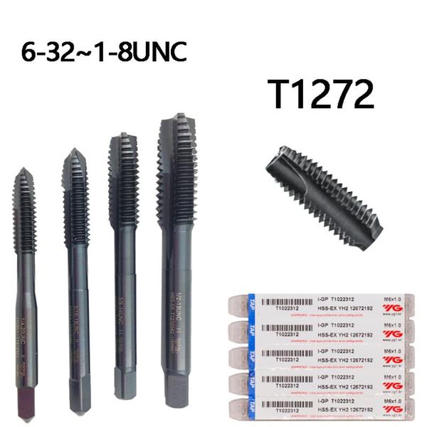 hss-ex yg unc/f t1272 spiral point taps for general purpose 6-32 8-32 10-24 12-24 1/4-20 5/16-18 7/16-14 1/2-13 3/4-10 hand tools
hss-ex yg unc/f t1272 spiral point taps for general purpose 6-32 8-32 10-24 12-24 1/4-20 5/16-18 7/16-14 1/2-13 3/4-10 hand tools