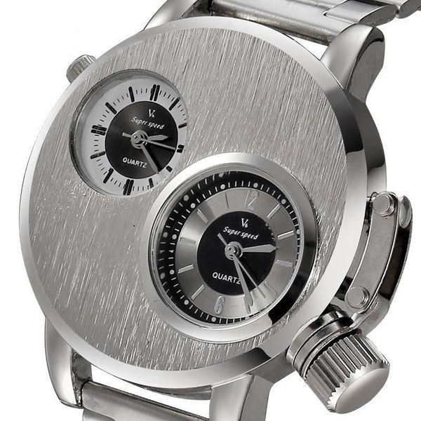 wristwatches waterproof military sport watches men silver steel digital quartz analog watch clock fashion men's f716, Slivery;brown
wristwatches waterproof military sport watches men silver steel digital quartz analog watch clock fashion men's f716, Slivery;brown