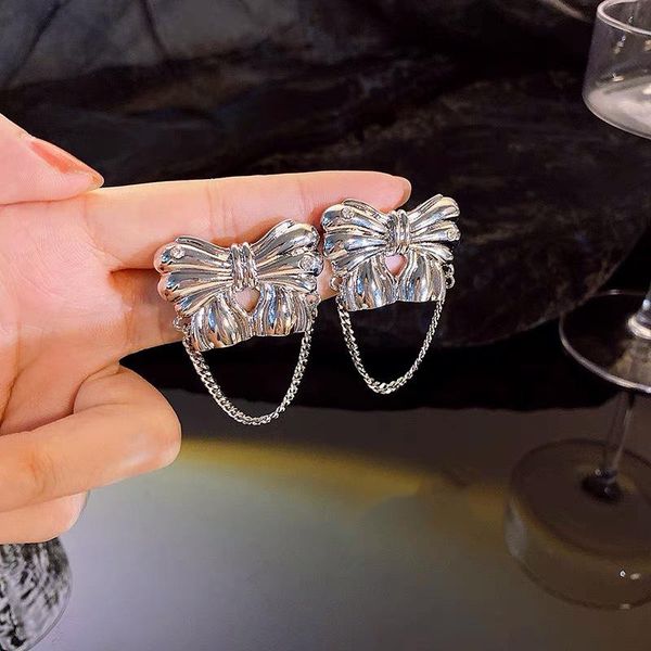 dangle & chandelier 2021 arrival fashion drop earrings metal trendy bowknot women korean elegant tassel jewelry, Silver
dangle & chandelier 2021 arrival fashion drop earrings metal trendy bowknot women korean elegant tassel jewelry, Silver