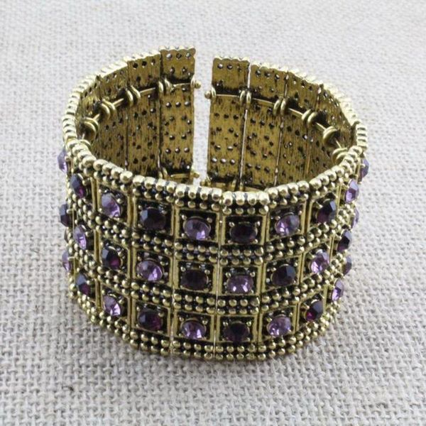 bangle fashion 2021 alloy metal antique women gold color plated big bracelet crystal for, Black
bangle fashion 2021 alloy metal antique women gold color plated big bracelet crystal for, Black