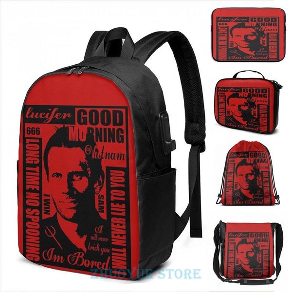 backpack funny graphic print spn lucifer ) usb charge men school bags women bag travel laptop
backpack funny graphic print spn lucifer ) usb charge men school bags women bag travel laptop