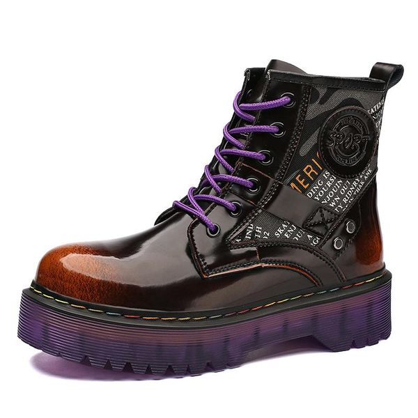 casual ladies high-end boots, fashionable outdoor high-motorcycle thick-soled leather tooling boots, Black
casual ladies high-end boots, fashionable outdoor high-motorcycle thick-soled leather tooling boots, Black