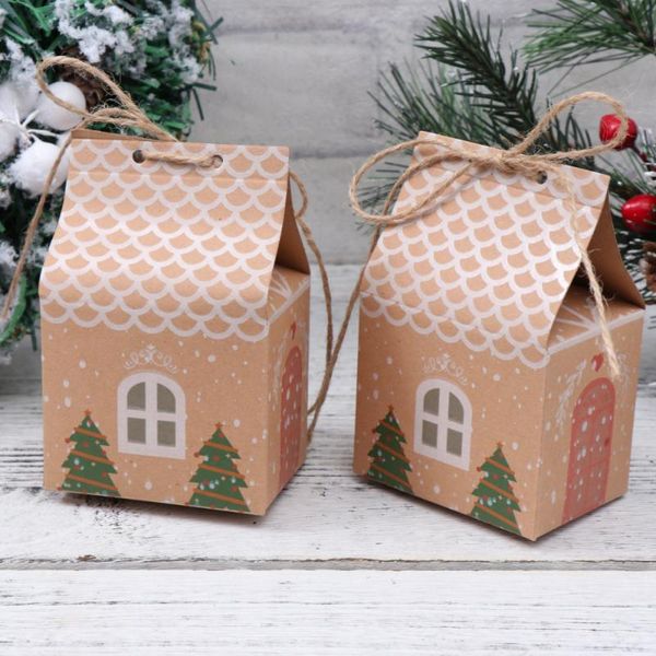 gift wrap 15pcs kraft paper packing box christmas candy container small house design case party supplies
gift wrap 15pcs kraft paper packing box christmas candy container small house design case party supplies