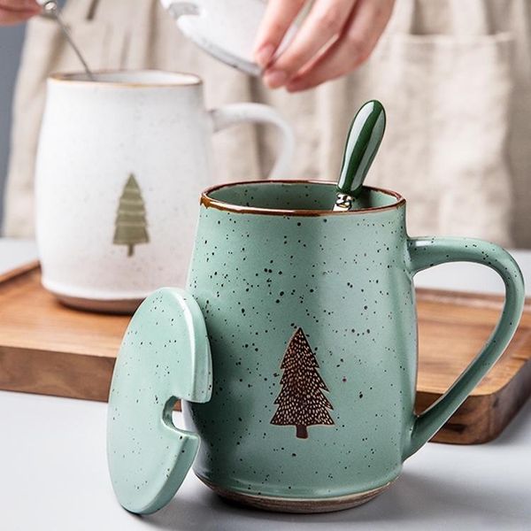mugs creative personality mug couples ceramic office cup nordic simple household water with lid spoon mori
mugs creative personality mug couples ceramic office cup nordic simple household water with lid spoon mori