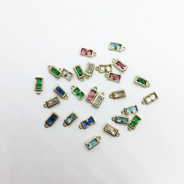 charms 10pc colorful edging crystal zircon metal copper fashion charm handmade diy necklace bracelet ladie pendant wedding gift jewelry, Bronze;silver
charms 10pc colorful edging crystal zircon metal copper fashion charm handmade diy necklace bracelet ladie pendant wedding gift jewelry, Bronze;silver