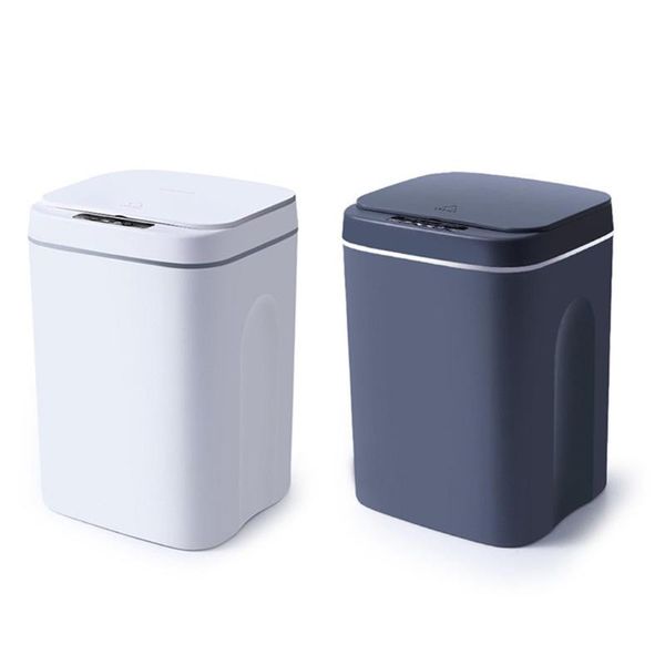 waste bins smart trash can household living room bathroom kitchen automatic induction toilet with lid battery three modes
waste bins smart trash can household living room bathroom kitchen automatic induction toilet with lid battery three modes