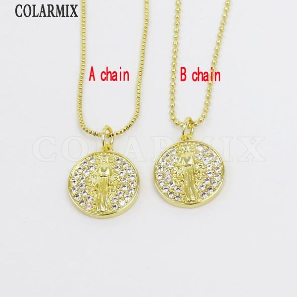 pcs zircon jesus style pendant necklace jewelry accessories round design 51627 necklaces, Silver
pcs zircon jesus style pendant necklace jewelry accessories round design 51627 necklaces, Silver