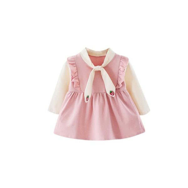 spring baby girl thin cute long-sleeved princess dress girl's dresses, Red;yellow
spring baby girl thin cute long-sleeved princess dress girl's dresses, Red;yellow
