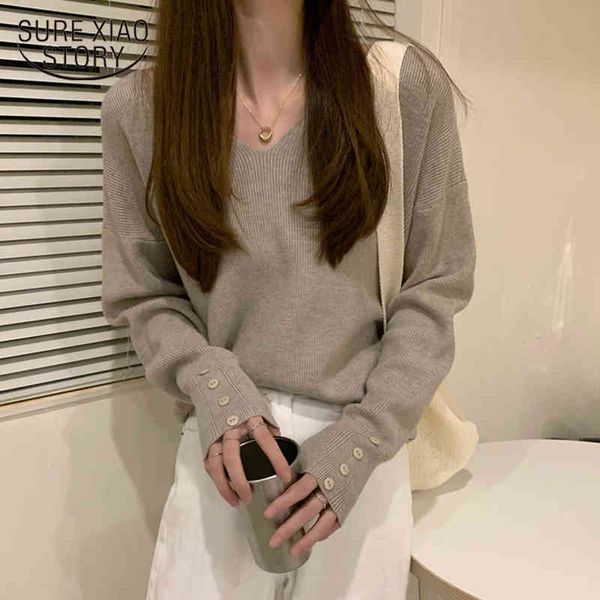thin pullover jumper knit winter solid female casual long sleeve v neck women sweater pull femme 12316 210415, White;black
thin pullover jumper knit winter solid female casual long sleeve v neck women sweater pull femme 12316 210415, White;black