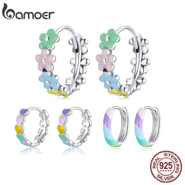 hoop & huggie bamoer 925 sterling silver multiple colorful daisy flower ear buckles earrings for women clips chic fashion jewelry arete bse5, Golden;silver
hoop & huggie bamoer 925 sterling silver multiple colorful daisy flower ear buckles earrings for women clips chic fashion jewelry arete bse5, Golden;silver
