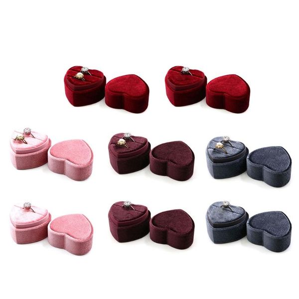 gift wrap exquisite ring box 1/2 tiers dark blue/light grey/pink/red heart shape for various rings ceremony jewelry
gift wrap exquisite ring box 1/2 tiers dark blue/light grey/pink/red heart shape for various rings ceremony jewelry
