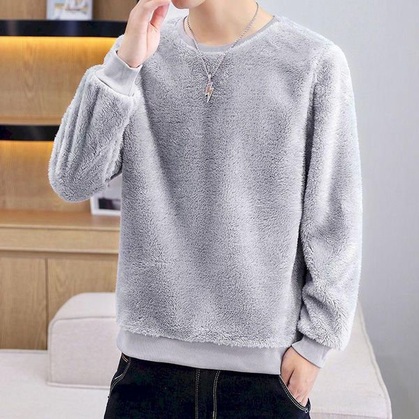 men's hoodies & sweatshirts fonekie double sided velvet pullover men korean loose casual crewneck oversized bottomed jacket 2021 autumn, Black
men's hoodies & sweatshirts fonekie double sided velvet pullover men korean loose casual crewneck oversized bottomed jacket 2021 autumn, Black