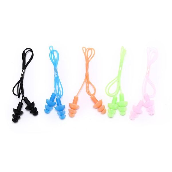1pcs universal soft silicone swimming ear plugs earplugs pool accessories water sports swim plug 5 colors nose clip 
1pcs universal soft silicone swimming ear plugs earplugs pool accessories water sports swim plug 5 colors nose clip