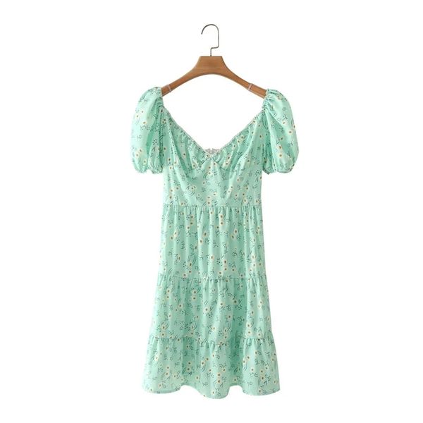 summer women flower printing square collar mini dress female puff sleeve clothes casual lady loose vestido d7786 210430, Black;gray
summer women flower printing square collar mini dress female puff sleeve clothes casual lady loose vestido d7786 210430, Black;gray