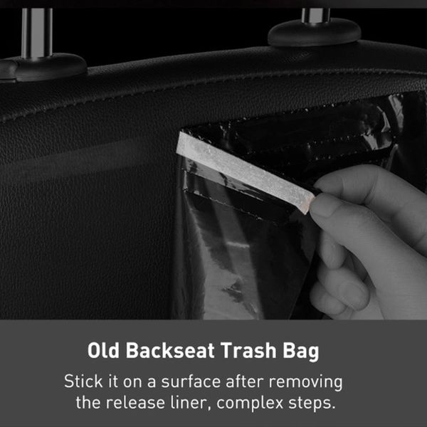 car organizer auto trash can hanging with 40 pcs disposable bags seat back headrest for vehicle suv truck van
car organizer auto trash can hanging with 40 pcs disposable bags seat back headrest for vehicle suv truck van