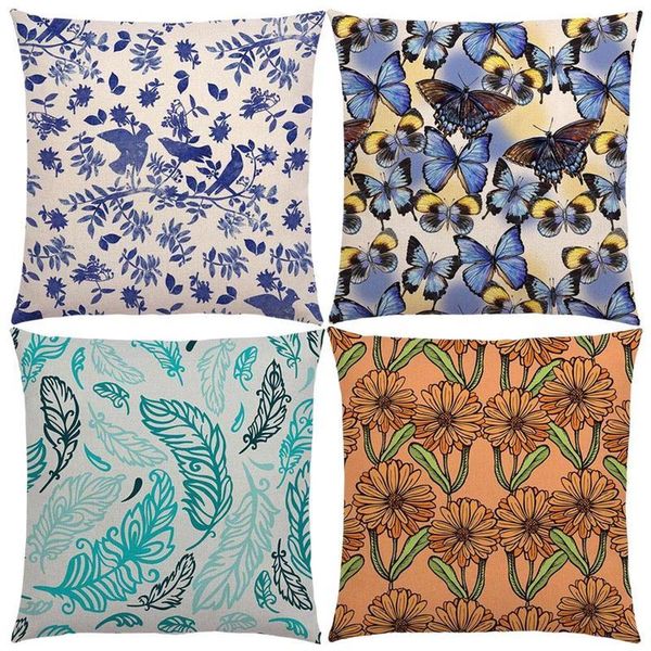 cushion/decorative pillow 45*45cm single-sided linen exquisite flower and print pillowcase cover retro cushion butterfly bird e2p6
cushion/decorative pillow 45*45cm single-sided linen exquisite flower and print pillowcase cover retro cushion butterfly bird e2p6