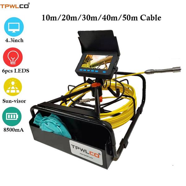 17mm waterproof industrial with 6pcs leds 10-50m cable video pipe inspection equipment system 4.3" displ ip cameras
17mm waterproof industrial with 6pcs leds 10-50m cable video pipe inspection equipment system 4.3" displ ip cameras