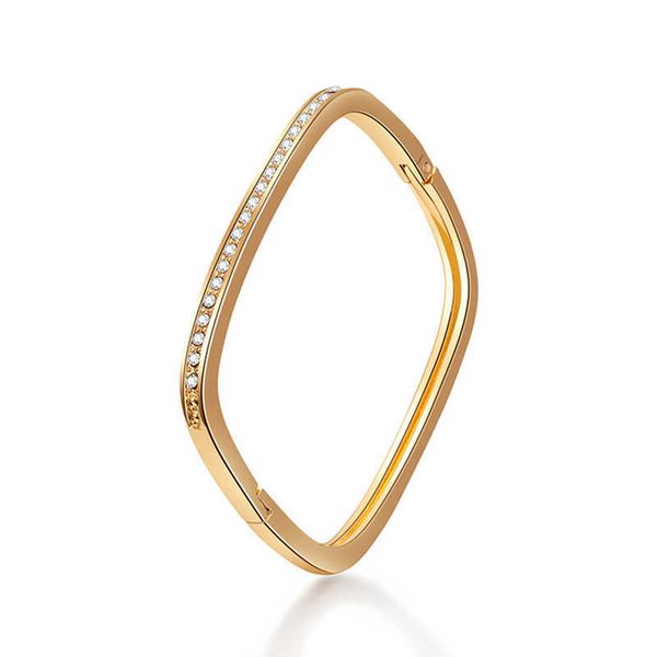2021 new fashion simple geometric bracelets trendy plated charm bangle jewelry women punk opened crystal alloy cuff bangle q0719, Black
2021 new fashion simple geometric bracelets trendy plated charm bangle jewelry women punk opened crystal alloy cuff bangle q0719, Black