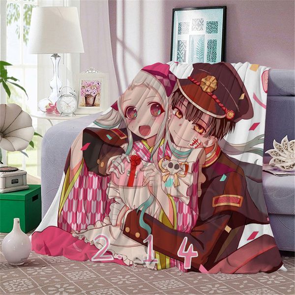 cloocl anime toilet-bound hanako-kun print flannel blankets shawl office air conditioning nap travel blanket 3d keep warm shawls
cloocl anime toilet-bound hanako-kun print flannel blankets shawl office air conditioning nap travel blanket 3d keep warm shawls
