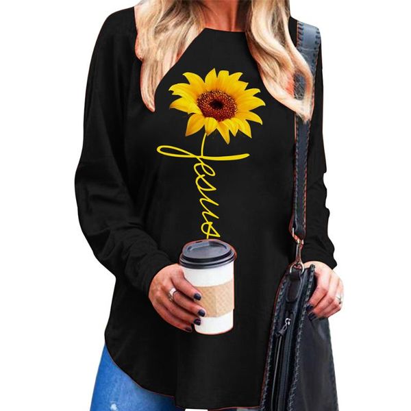 women's t-shirt floral-printed mid-length women t-shirts long sleeve o-neck casual clothing shirt plus size soft irregular ladies, White
women's t-shirt floral-printed mid-length women t-shirts long sleeve o-neck casual clothing shirt plus size soft irregular ladies, White