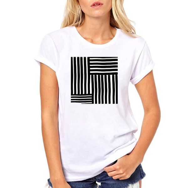 women's t-shirt abstract geometry black women short sleeve o-neck summer white tees camiseta hombre accept customized clothing
women's t-shirt abstract geometry black women short sleeve o-neck summer white tees camiseta hombre accept customized clothing