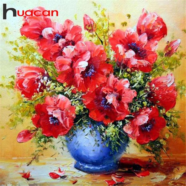 diamond painting huacan 5d flower vase full drill round/square crystal mosaic rhinestones pictures embroidery home sale
diamond painting huacan 5d flower vase full drill round/square crystal mosaic rhinestones pictures embroidery home sale