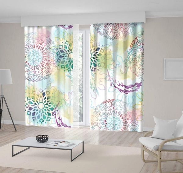 curtain & drapes of mandalas and feathers on patterns watercolor paint stains mystic ethnic artwork pink purple green
curtain & drapes of mandalas and feathers on patterns watercolor paint stains mystic ethnic artwork pink purple green