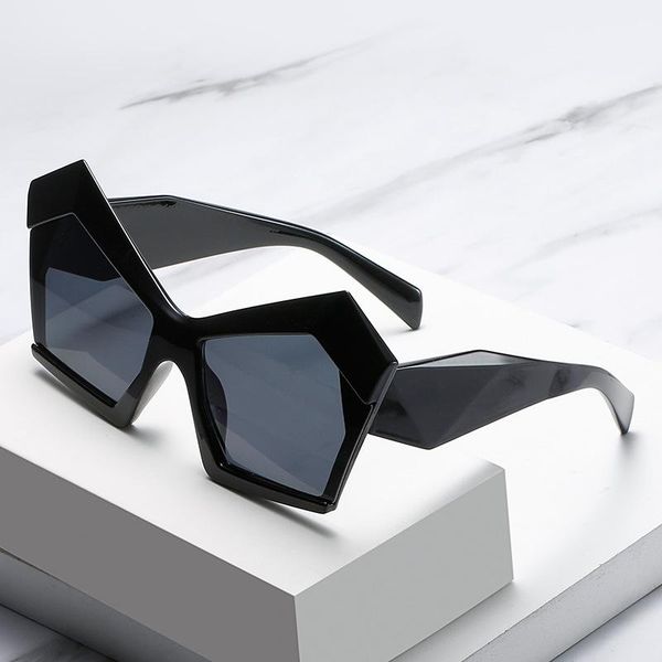sunglasses irregular cat eye women retro gradient shades fashion oversized men trending champagne orange sun glasses uv400, White;black
sunglasses irregular cat eye women retro gradient shades fashion oversized men trending champagne orange sun glasses uv400, White;black