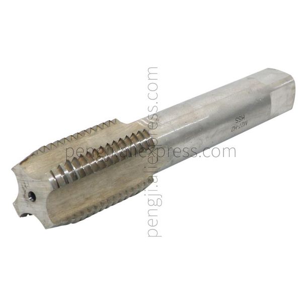 metric machine tap m27 x 3 mm pitch thread 4 flutes, high speed steel forming tap, hss screw plug tap. hand tools
metric machine tap m27 x 3 mm pitch thread 4 flutes, high speed steel forming tap, hss screw plug tap. hand tools
