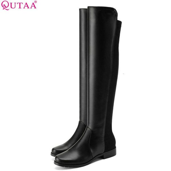 boots qutaa women shoes platform knee high all match low heel pu+ black fashion solid size 34-43 8i12
boots qutaa women shoes platform knee high all match low heel pu+ black fashion solid size 34-43 8i12