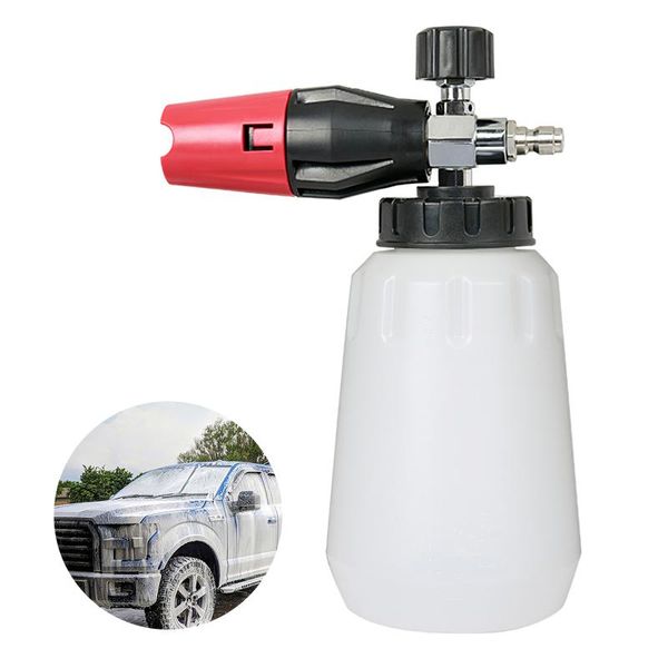 water gun & snow foam lance durable car wash bottle electroplating pot 1/4 quick plug with adjustable nozzle big mouth
water gun & snow foam lance durable car wash bottle electroplating pot 1/4 quick plug with adjustable nozzle big mouth