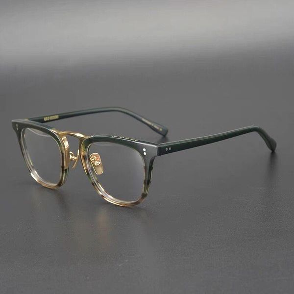 fashion sunglasses frames designer medium gold titanium beam personality square thick frame big face full male plate tide myopia glasses, Black
fashion sunglasses frames designer medium gold titanium beam personality square thick frame big face full male plate tide myopia glasses, Black