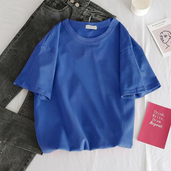 women's t-shirt summer loose women clothes oversize harajuku basic white o-neck short sleeve pullovers female cotton t shirts
women's t-shirt summer loose women clothes oversize harajuku basic white o-neck short sleeve pullovers female cotton t shirts